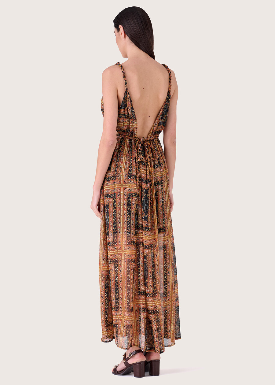 Abito lungo Arios MARRONE AMBER Donna , immagine n. 3