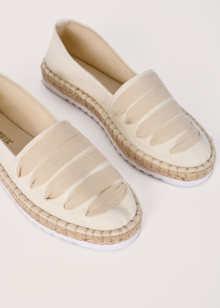Espadrillas Sanny in cotone BEIGE SALINA Donna , immagine n. 2
