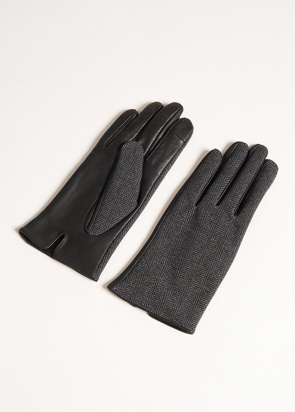 Guanti Giody in vera pelle NERO BLACK Donna null