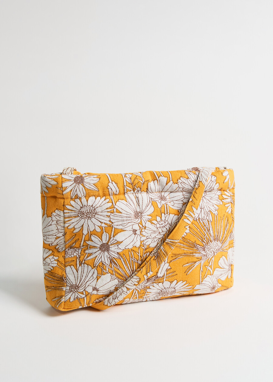 Borsa Baylor tracolla cotone ARANCIONE Donna , immagine n. 3