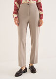 Alice-M classic trousers GRIGIO TORTORA Woman image number 3
