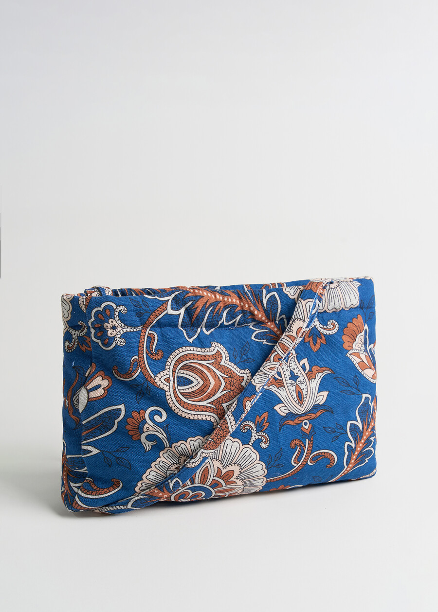 Tracolla Baylor cotone fantasia BLU Donna , immagine n. 4