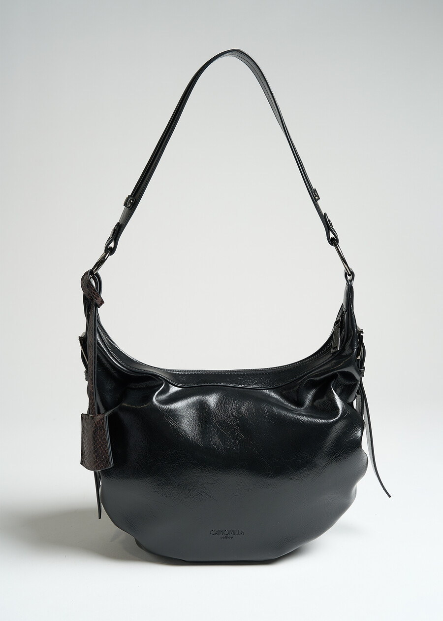 Sacca Bakaly balloon krinkle NERO Donna , immagine n. 3
