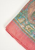 Foulard Semir 100% seta ROSSO GERANIO Donna immagine n. 2