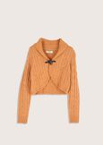 Callas knitted shrug MARRONE NOCC Woman image number 1