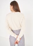 Monaco cotton e silk jersey BLUBIANCO BURRO Woman image number 3