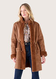 Cappotto Cathy in ecopelo MARRONE TIERRA Donna immagine n. 2