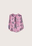 Blusa Chinet in satin VIOLA LILLY Donna immagine n. 4