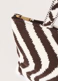 Bayu knitted shopping bag.  Woman image number 2