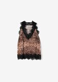 Top Topic 100% viscosa MARRONE JAVA Donna immagine n. 4