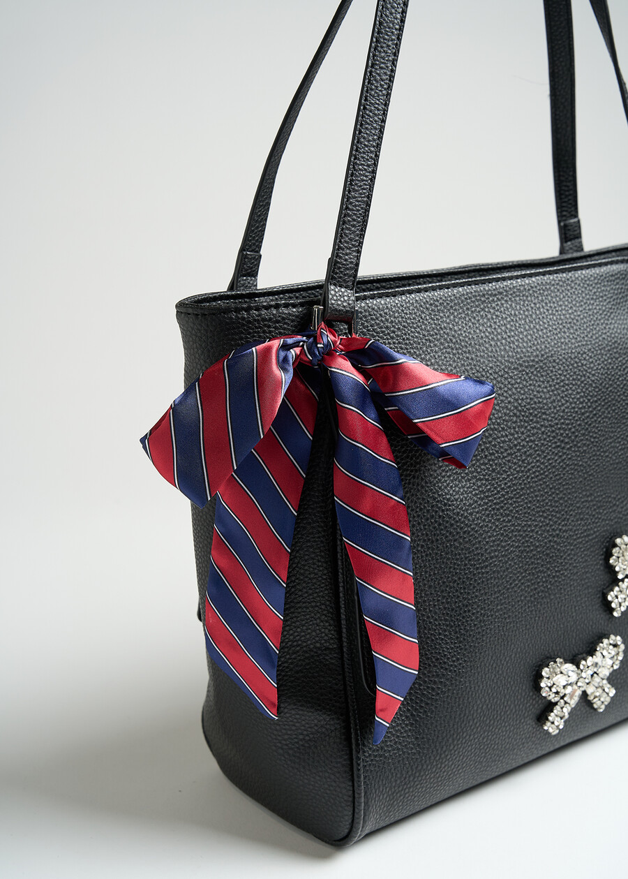 Shopping Bely A nera con strass NERO Donna , immagine n. 2