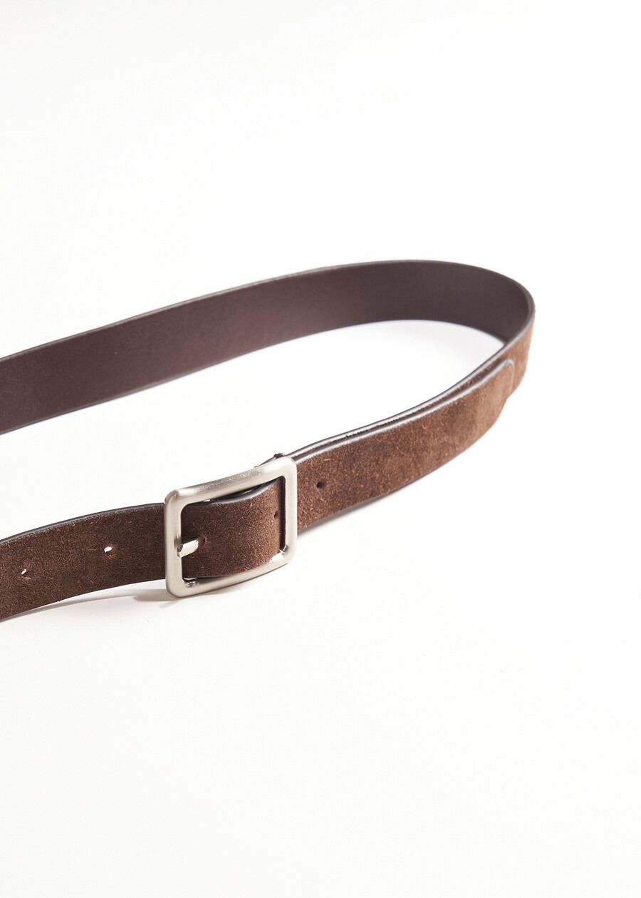 Cintura Cometa in vera pelle NERO BLACKMARRONE CAFFE Donna , immagine n. 2