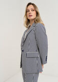 Giacca Giada monopetto quadri BLWHC Donna immagine n. 2