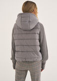 Paggy quilted belted jacket GRIGIO Woman image number 4