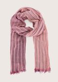 Sophia cotton and viscose scarf ROSA LOTUSGIALLO MIMOSA Woman image number 2