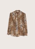Camicia Alessia stampa leopardier MARRONE CASTAGNA Donna immagine n. 4