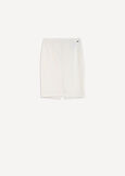 Gonna Gladys a tubino bi-stretch NERO BLACKBEIGE GESSOBLU Donna immagine n. 7