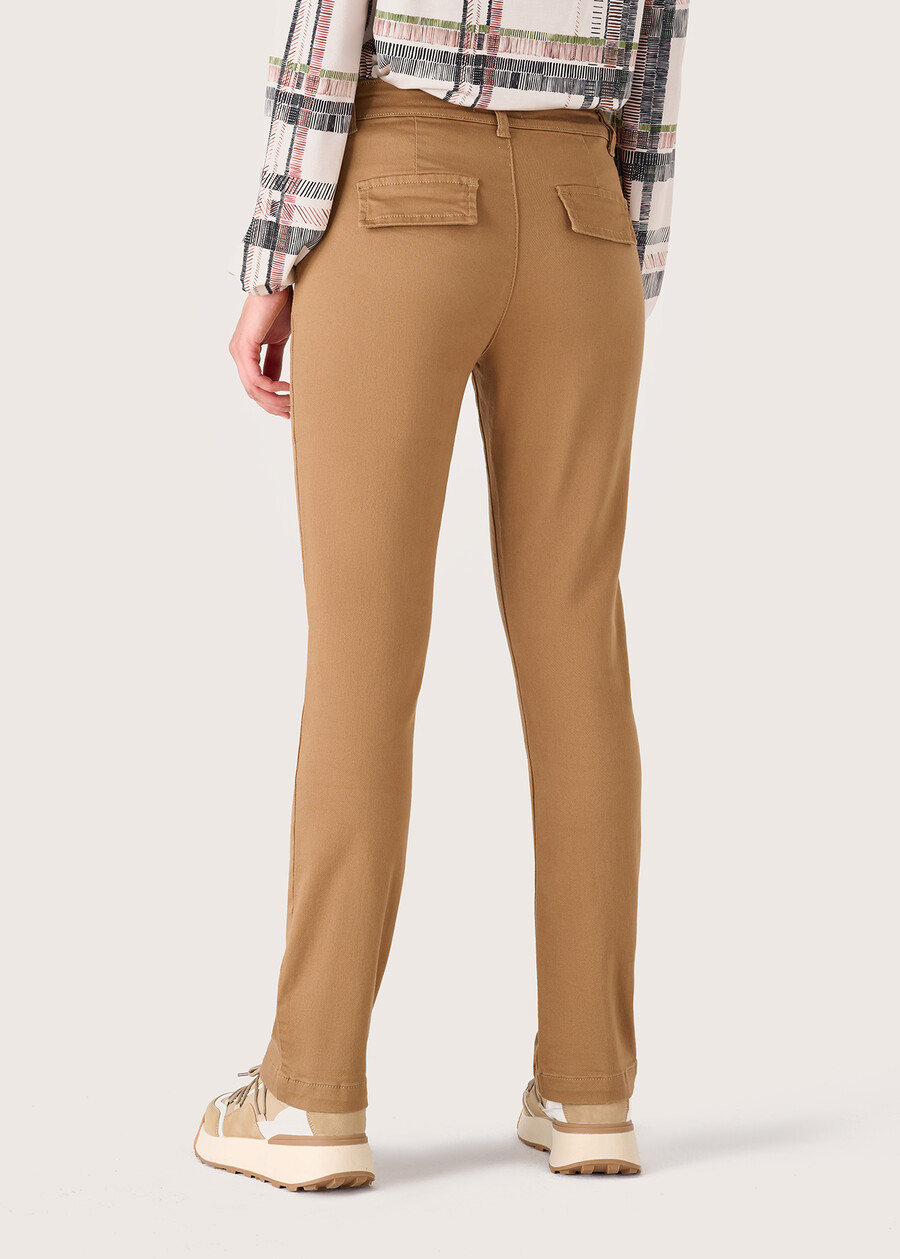 Trekking cotton trousers MARRONE BRONZE Woman , image number 4