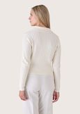 Maglia Manchester modello polo BEIGE LATTEMARRONE JAVA Donna immagine n. 3