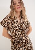 Abito Addis Chemisier Animalier BEIGE Donna immagine n. 2