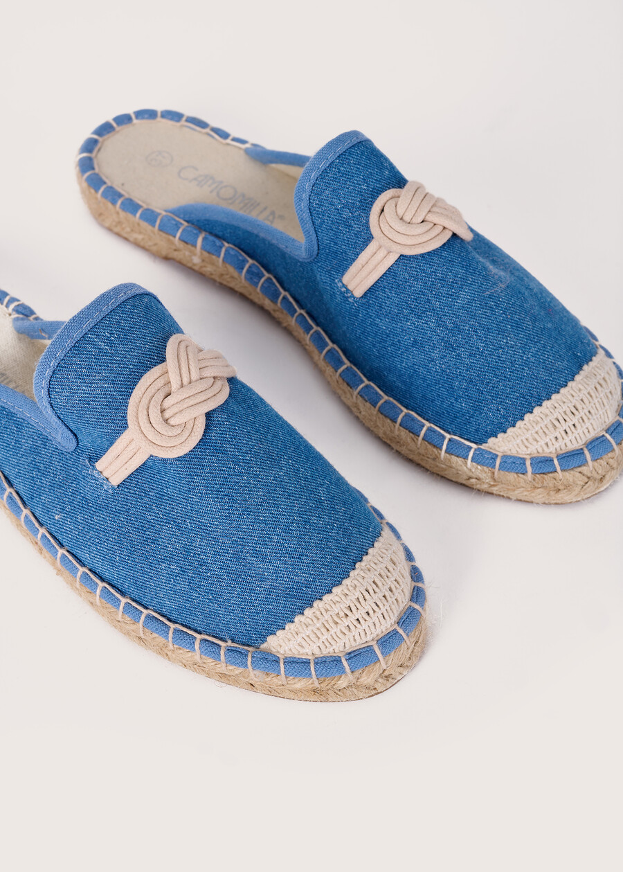 Sun medium denim espadrilles DENI DENIM Woman , image number 2