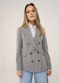 Giacca doppiopetto Ginevra rever a lancia GRIGIO GREY Donna immagine n. 3