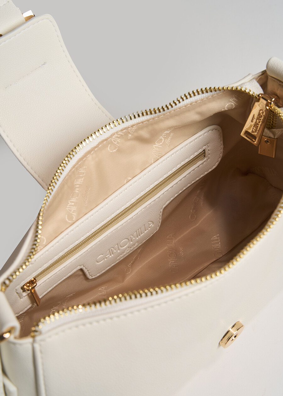 Baylee crossbody gold details BEIGEBIANCO WHITE Woman , image number 3