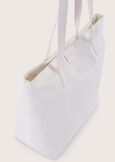 Badia eco-leather shopping bag BIANCO WHITE Woman image number 2