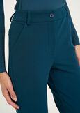 Pantalone Alice tessuto screppino ROSSO BORDEAUXVERDE GARDENMARRONE Donna immagine n. 4