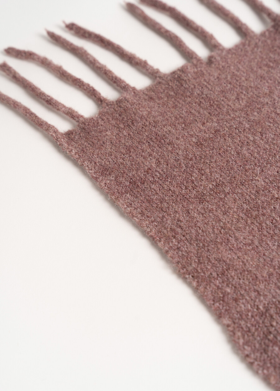 Sciarpa Shaila con frange VIOLA VINACCIA Donna , immagine n. 3