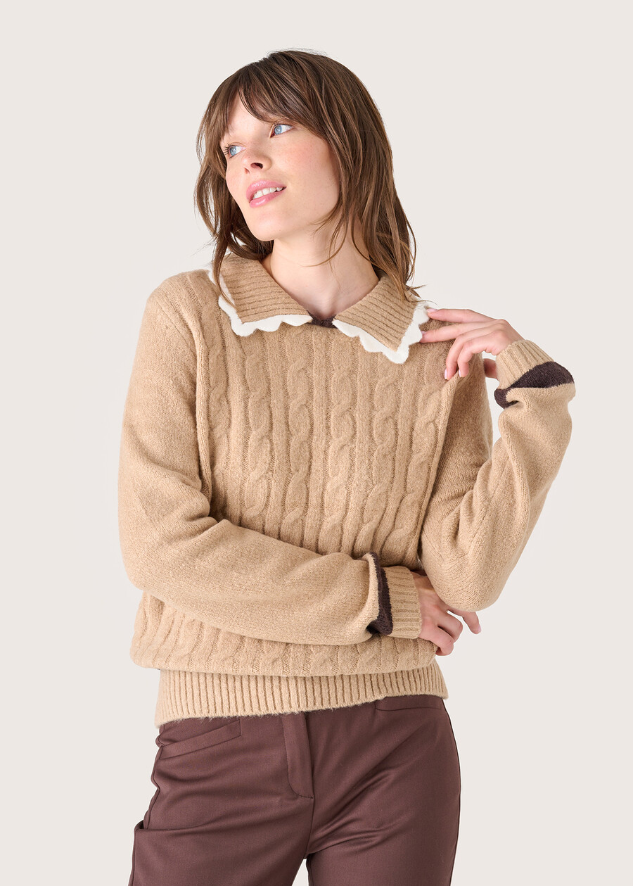 Marly sweater with collar, Woman  
