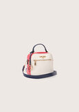 Byl eco-leather barrel bag BIANCO WHITEROSSO TULIPANO Woman image number 3