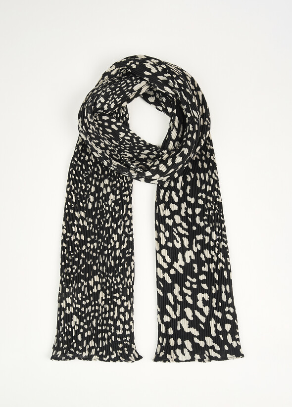 Foulard goffrato Suba NERO BLACK Donna null