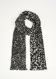 Foulard goffrato Suba NERO BLACK Donna immagine n. 1
