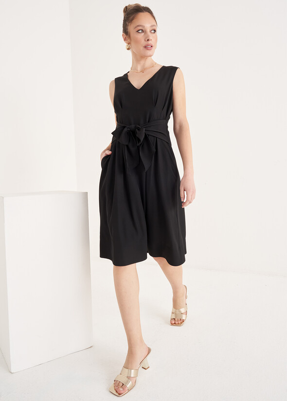 Abito Alba Midi NERO BLACK Donna null