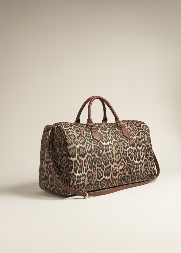 Bowlbag Travel Weekend Bag Animalier NERO BLACK Woman null