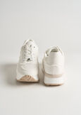 Sherly denim platform sneakers BIANCO WHITE Woman image number 3