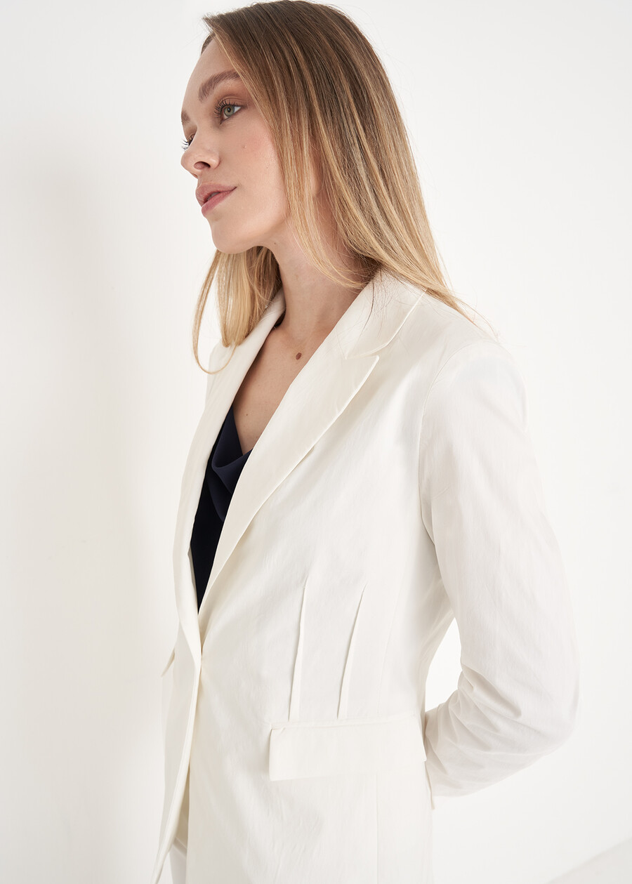 Giacca monopetto Gianna BLUBIANCO WHITEMARRONENERO BLACK Donna , immagine n. 2