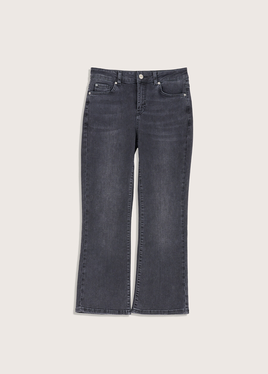 Derek denim trousers GRIGIO DARKGREY Woman , image number 6