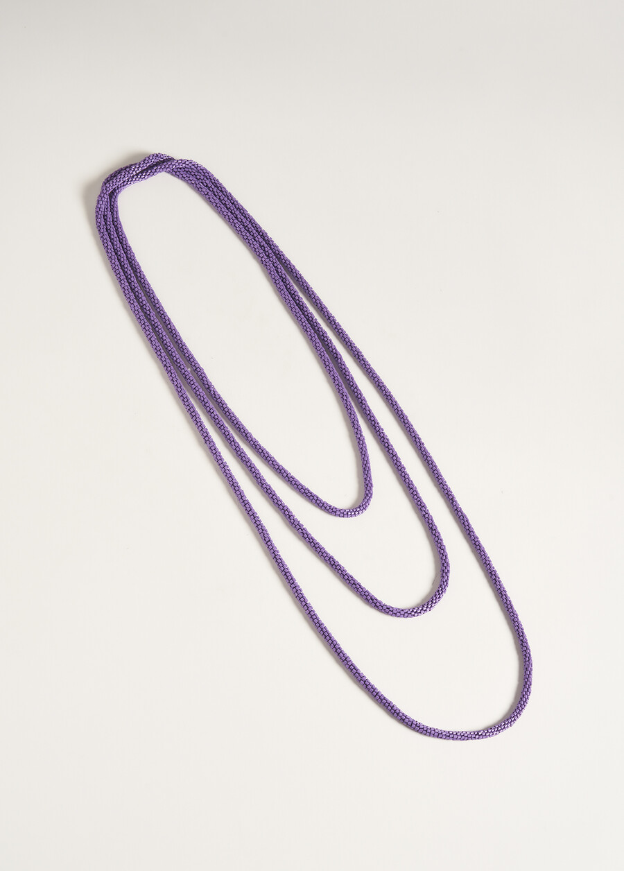 Collana Gardenia in canottiglie VIOLA MULBERRY Donna , immagine n. 1