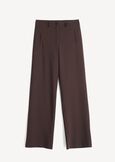 Giorgia pleated-texture trousers ROSSO BORDEAUXMARRONE Woman image number 7