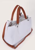Borsa Ballia in ecopelle BIANCOBLUE OLTREMARE  Donna immagine n. 3