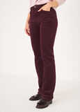 Pantalone in velluto Cindy-T BLU MIDNIGHTVIOLA VINACCIA Donna immagine n. 2