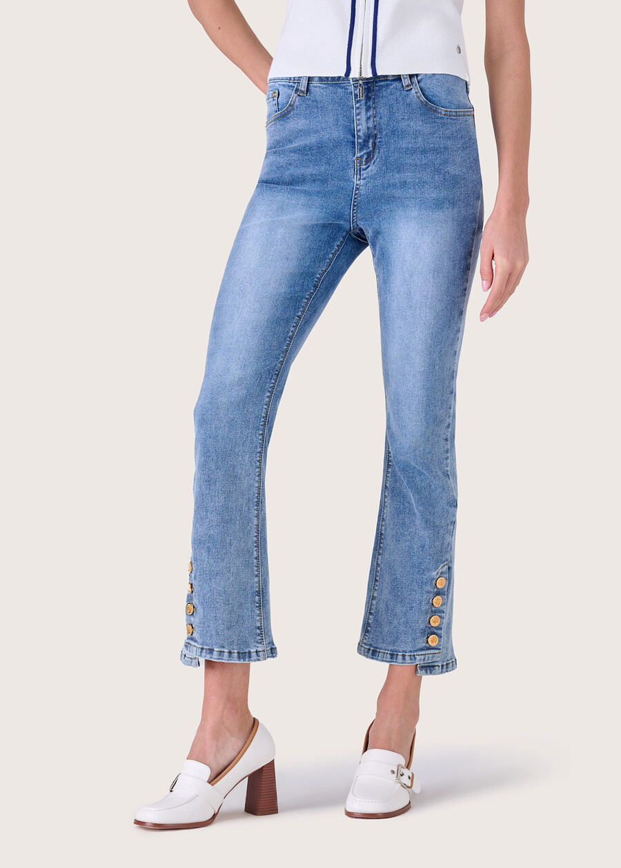 Pantaloni denim a zampa Denver DENIM Donna , immagine n. 2