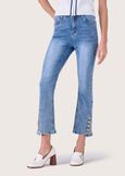 Pantaloni denim a zampa Denver DENIM Donna immagine n. 2