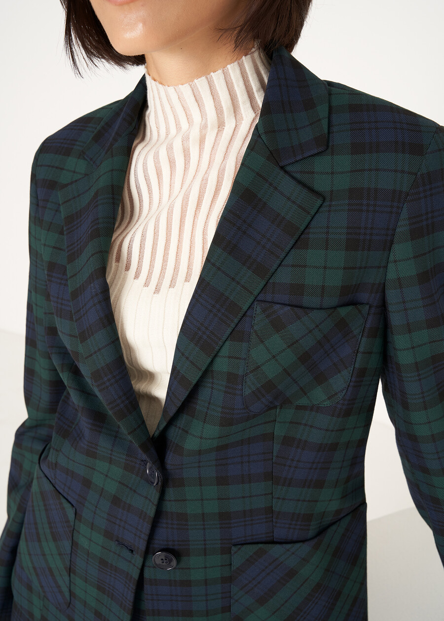 Giselle-P check jacket Archivio BLU Woman , image number 2