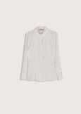 Camicia Alessia in satin BIANCO WHITEBLU INCHIOSTRO Donna immagine n. 1