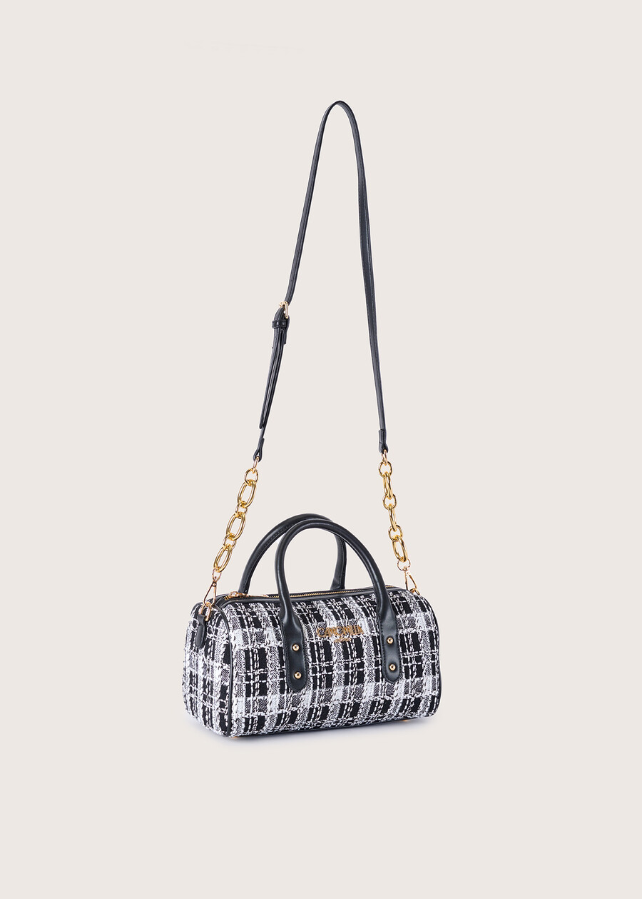 Briseida tweed barrel bag BIANCO WHITE Woman , image number 1