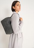 Bondie faux leather deer-print shoulder bag NERO BLACKBEIGE Woman image number 1