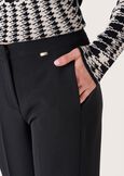 Pantalone Giorgia a palazzo NERO BLACKMARRONE VISONE Donna immagine n. 4